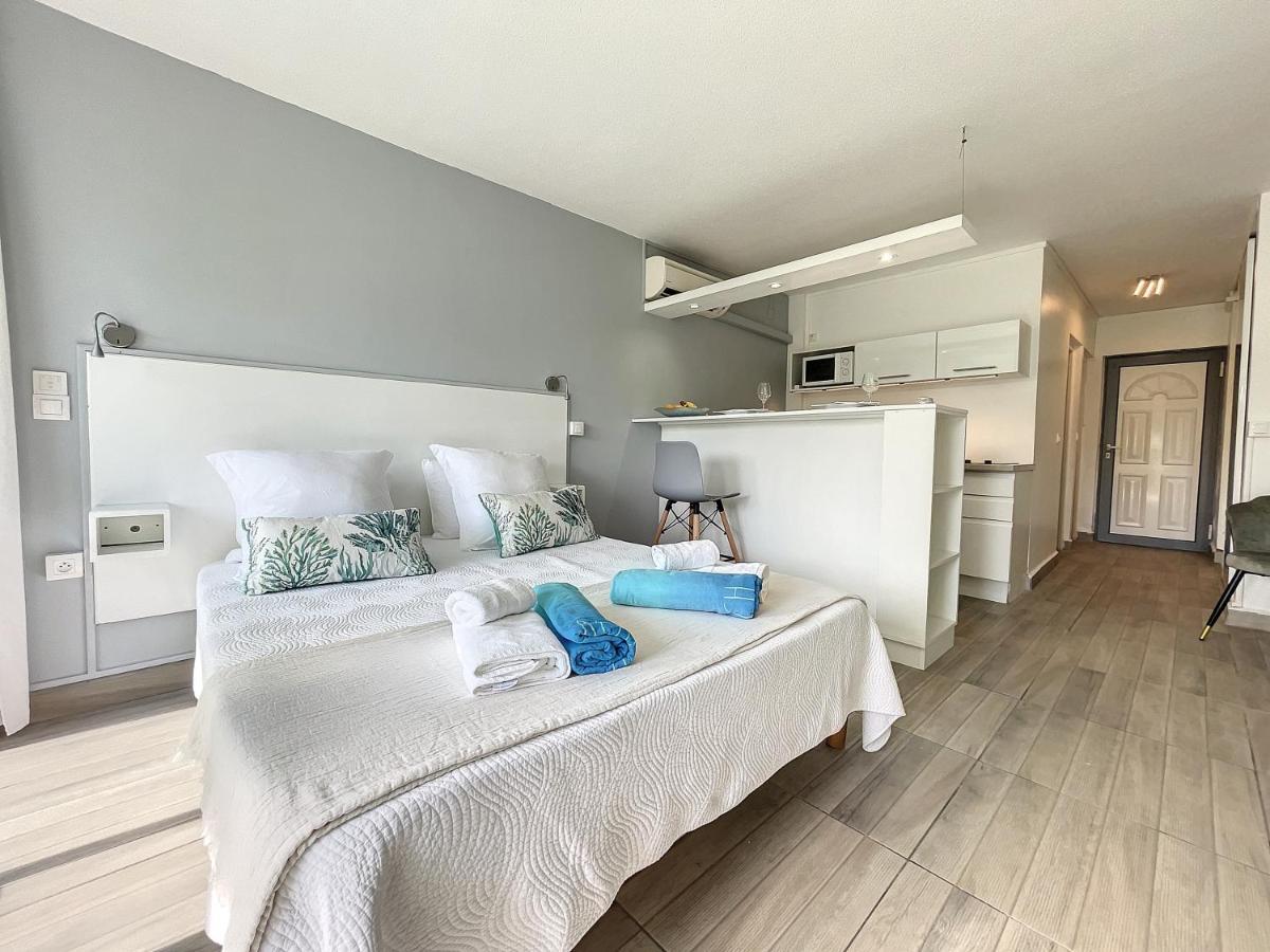 Blue Paradise Studio Avec Acces Privatif Plage Le Gosier  Ngoại thất bức ảnh